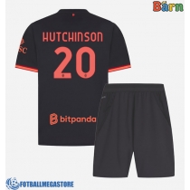 Fotballdrakt Barn AC Milan Omari Hutchinson #20 Tredjedraktsett 2026-27 Kortermet (+ Korte bukser)